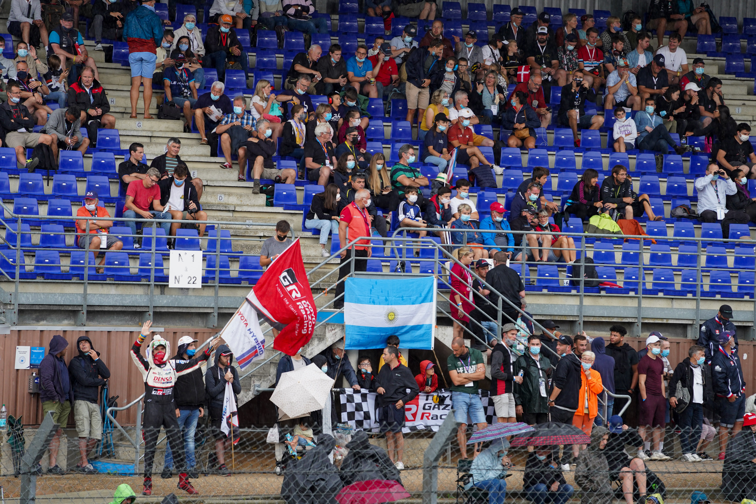 Parents and children appreciate the chance of a grandstand seat.